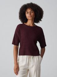 OPUS Sweter w kolorze bordowym rozmiar: S. Czerwone swetry Opus, s, bez wzorów, bez ramiączek. Za 121.99 zł.