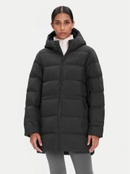 Jack Wolfskin Płaszcz zimowy Frozen Palace A65096 Czarny Regular Fit. Czarne płaszcze Jack Wolfskin, na zimę, l, bez wzorów, z syntetyku, bez kaptura. Za 979.99 zł.