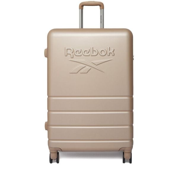 Walizka duża Reebok. Brązowe walizki Reebok, duże. Za 329.99 zł.