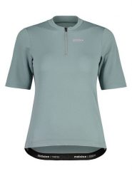 Maloja Koszulka kolarska "ArlersteinM." w kolorze zielonym rozmiar: L. Zielone t-shirty sportowe Maloja, l, bez wzorów, z materiału, bez ramiączek, rowerowe. Za 180.49 zł.