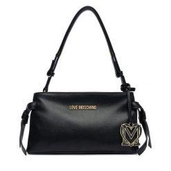 Torebka LOVE MOSCHINO. Czarne torebki klasyczne Love Moschino, bez wzorów, klasyczne, bez dodatków. Za 879.99 zł.
