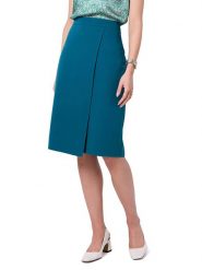 Stylove Spódnica w kolorze morskim rozmiar: XXL. Niebieskie spódnice Stylove, xxl, bez wzorów, midi. Za 172.08 zł.