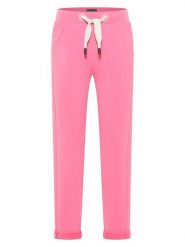 ELBSAND Spodnie dresowe "Brinja" w kolorze różowym rozmiar: XS. Różowe spodnie dresowe ELBSAND, bez wzorów, z dresówki. Za 130.99 zł.