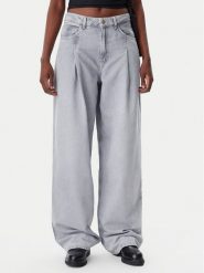 BOSS Jeansy 50529959 Szary Loose Fit. Szare jeansy Boss, bez wzorów, z bawełny. Za 539.99 zł.