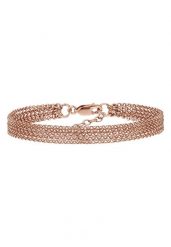 Elli Damskie łańcuszki Modern Look ze srebra próby 925 Sterling Silver Bransoletki 1 ct. Szare bransoletki Elli, srebrne. Za 403.99 zł.