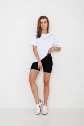 KOLARKI SUZANE CZARNE L - Flawless. Czarne szorty Flawless, bez wzorów, z bawełny, eleganckie. Za 149.00 zł.