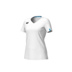 Koszulka damska Arena Team T-Shirt Panel. Niebieskie t-shirty sportowe Arena, l, bez wzorów, z bawełny, bez ramiączek, na fitness i siłownię. Za 158.00 zł.
