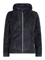 CMP Kurtka polarowa w kolorze czarnym rozmiar: 38. Czarne kurtki CMP, bez wzorów, z materiału, bez kaptura. Za 166.10 zł.