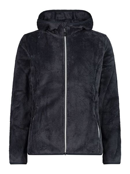 CMP Kurtka polarowa w kolorze czarnym rozmiar: 38. Czarne kurtki CMP, bez wzorów, z materiału, bez kaptura. Za 166.49 zł.