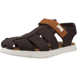 Sandały CAMPER LAMPER EBONY Brązowy. Brązowe sandały Camper, bez wzorów, ze skóry, sportowe, bez obcasa, bez zapięcia. Za 280.55 zł.