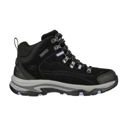 Buty trekkingowe damskie SKECHERS TREGO ALPINE TRAIL skóra wysokie. Czarne buty trekkingowe Skechers, ze skóry, bez zapięcia. Za 418.00 zł.