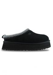 Kapcie Ugg Australian W Tazz Ii Damskie. Czarne kapcie UGG, bez wzorów, z materiału. Za 699.10 zł.