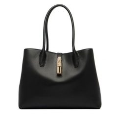 Torebka Furla. Czarne torebki klasyczne Furla, bez wzorów, klasyczne, bez dodatków. Za 1,529.00 zł.