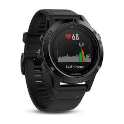 Garmin Fenix 5 Sapphire Czarny (010-01688-32). Czarne zegarki sportowe Garmin. Za 2,499.00 zł.