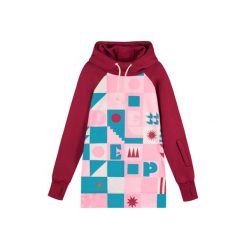 Bluza outdoorowa z kapturem damska DEEP TRIP Cartoon softshell. Bluzy DEEP TRIP, na zimę, s, bez wzorów, z bawełny, sportowe, bez ramiączek, z kapturem. Za 499.00 zł.