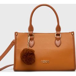 Nobo torebka kolor brązowy. Brązowe listonoszki NOBO, bez wzorów, bez dodatków. W wyprzedaży za 174.99 zł.