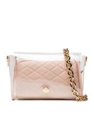 Jenny Fairy Torebka MJH-J-112-60-01 Różowy. Czerwone kopertówki Jenny Fairy, bez wzorów, z syntetyku, wizytowe, bez dodatków. Za 89.98 zł.