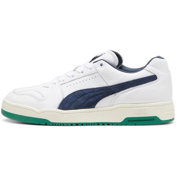 Buty sportowe Puma Slipstream Lo. Białe buty sportowe lifestyle Puma, bez wzorów, ze skóry, sportowe, bez zapięcia. W wyprzedaży za 290.00 zł.