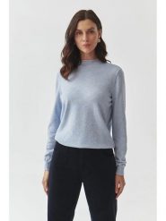 TATUUM Wełniany sweter "Indi" w kolorze błękitnym rozmiar: L. Niebieskie swetry Tatuum, l, bez wzorów, z wełny, bez ramiączek. Za 227.31 zł.