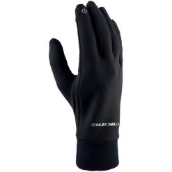 Rękawiczki multifunkcyjne dla dorosłych Viking Tigra. Czarne rękawiczki Viking, bez wzorów, sportowe. Za 51.99 zł.
