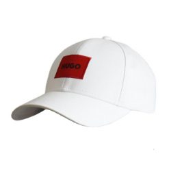 Czapka z daszkiem bejsbolówka Hugo Boss Baseball Men-X 581-RL 50492745-100. Białe czapki z daszkiem Boss, bez wzorów. Za 194.35 zł.