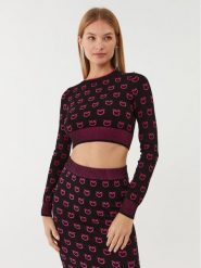 Pinko Sweter 101561 A112 Czarny Regular Fit. Czarne swetry Pinko, s, bez wzorów, z wiskozy, bez ramiączek. Za 679.99 zł.