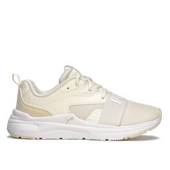 Buty damskie sneakersy sportowe Puma SOFTRIDE WIRED 2. Brązowe buty treningowe Puma, bez wzorów, z jeansu, bez zapięcia, trekkingowe. Za 179.00 zł.