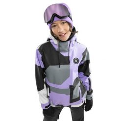 Kurtka snowboardowa damska W1-W Tignes. Czarne kurtki narciarskie SIROKO, xl, bez wzorów, z softshellu, bez kaptura, narciarskie. W wyprzedaży za 297.00 zł.