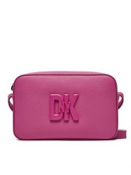 DKNY Torebka Seventh Avenue Sm Ca R33EKY31 Różowy. Czerwone listonoszki DKNY, bez wzorów, ze skóry, bez dodatków. Za 1,669.00 zł.