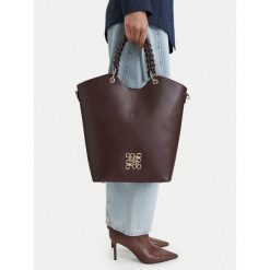 Torebka Nine West. Brązowe shopper bag Nine West, bez wzorów, bez dodatków. Za 299.99 zł.