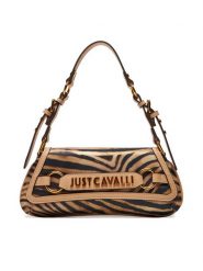 Just Cavalli Torebka 78RA4BI4 ZSB87 Brązowy. Brązowe torebki klasyczne Just Cavalli, bez wzorów, ze skóry, bez dodatków. Za 519.99 zł.