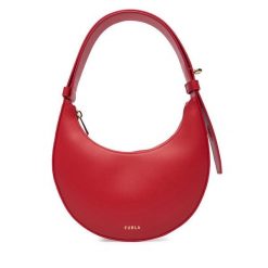 Torebka Furla. Czerwone torebki klasyczne Furla, bez wzorów, klasyczne, bez dodatków. Za 869.99 zł.