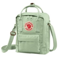 Saszetka Fjallraven Kanken Sling - mint green. Zielone nerki i saszetki Fjällräven, bez wzorów, bez dodatków. Za 274.99 zł.