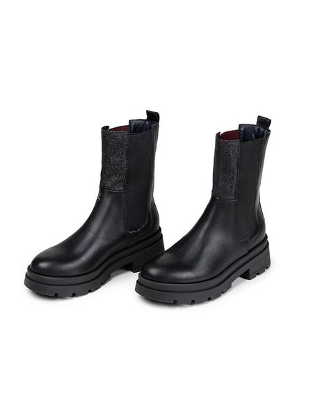 Anna Morellini Skórzane sztyblety "Marlorina" w kolorze czarnym rozmiar: 41. Czarne buty sportowe lifestyle Anna Morellini, bez wzorów, sportowe, bez zapięcia. Za 369.82 zł.