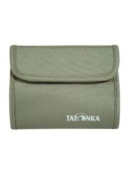 Portfel RFID Tatonka Euro Wallet RFID B - olive. Zielone portfele Tatonka, bez wzorów, z materiału. Za 93.49 zł.