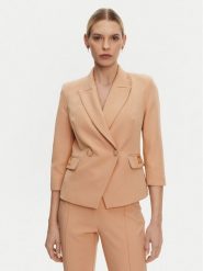 ARTIGLI Marynarka ACGI000911 Różowy Regular Fit. Czerwone marynarki i żakiety Artigli, bez wzorów, z syntetyku, bez ramiączek. Za 539.99 zł.