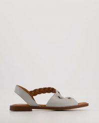 SZARE SANDAŁY 11447208 GREY. Szare sandały Venezia, bez wzorów, ze skóry, bez obcasa, bez zapięcia. Za 229.00 zł.