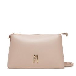 Torebka Furla. Czerwone listonoszki Furla, bez wzorów, bez dodatków. Za 739.99 zł.