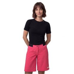 Damskie krótkie spodenki gravel Kolarstwo Siroko Lemur-W Red. Czerwone szorty SIROKO, bez wzorów, z elastanu. Za 297.00 zł.