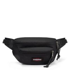 Dorosły torba typu nerka lekka Eastpak Doggy Bag Czarny. Czarne nerki i saszetki Eastpak, bez wzorów, bez dodatków. Za 184.50 zł.