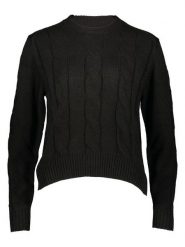 Pepe Jeans Sweter w kolorze czarnym rozmiar: L. Czarne swetry Pepe Jeans, l, bez wzorów, z jeansu, bez ramiączek. Za 227.85 zł.