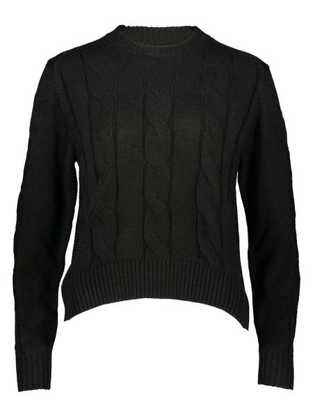 Pepe Jeans Sweter w kolorze czarnym rozmiar: L. Czarne swetry Pepe Jeans, l, bez wzorów, z jeansu, bez ramiączek. Za 227.85 zł.