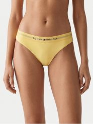 Tommy Hilfiger Dół od bikini UW0UW06363 Żółty. Żółte bikini Tommy Hilfiger, bez wzorów, z syntetyku. Za 169.99 zł.