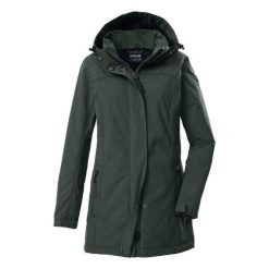 Damska wodoodporna kurtka softshell Killtec GW 36. Szare kurtki Killtec, bez wzorów, z softshellu, bez kaptura. Za 594.20 zł.
