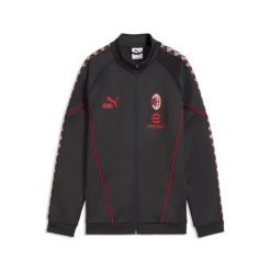 Młodzieżowa bluza dresowa o dopasowanym kroju AC Milan KING Anthem PUMA. Czerwona bluzy Puma, m, bez wzorów, z dresówki, klasyczne, bez ramiączek, bez kaptura. Za 349.00 zł.