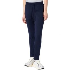 Spodnie damskie Champion Slim Pants. Niebieskie spodnie dresowe Champion, bez wzorów, z bawełny. Za 154.99 zł.
