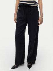 Vero Moda Spodnie materiałowe Bree 10304898 Czarny Loose Fit. Czarne spodnie materiałowe Vero Moda, bez wzorów, z lyocellu. Za 209.99 zł.