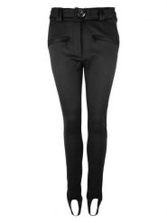 Peak Mountain Softshellowe spodnie narciarskie "Afuzzono" w kolorze czarnym rozmiar: L. Czarne spodnie dresowe Peak Mountain, bez wzorów, z tkaniny. Za 306.01 zł.