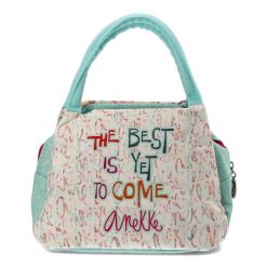 Morska Śniadaniówka Anekke Stylowa Damska Torba Na Lunch. Niebieskie torebki klasyczne Anekke, bez wzorów, z materiału, eleganckie, bez dodatków. Za 79.99 zł.