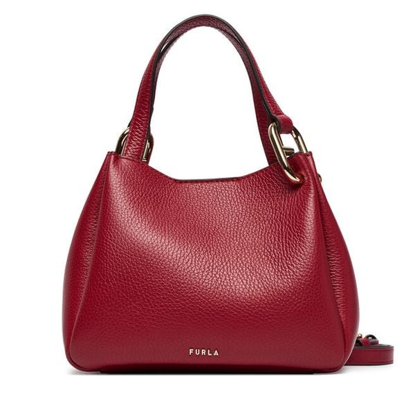 Torebka Furla. Czerwone torebki klasyczne Furla, bez wzorów, klasyczne, bez dodatków. Za 1,439.00 zł.